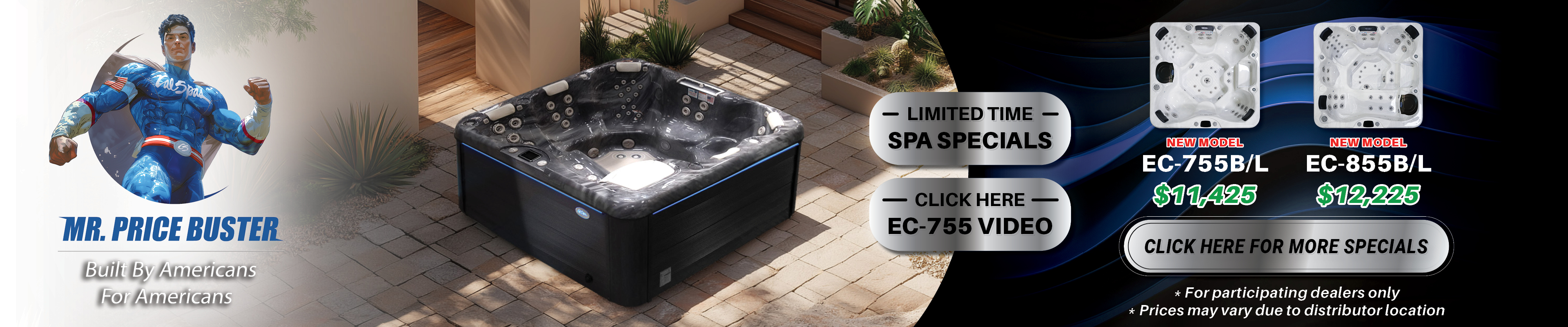 Calspas hot tub being used in a family setting - Carrabassett Valley