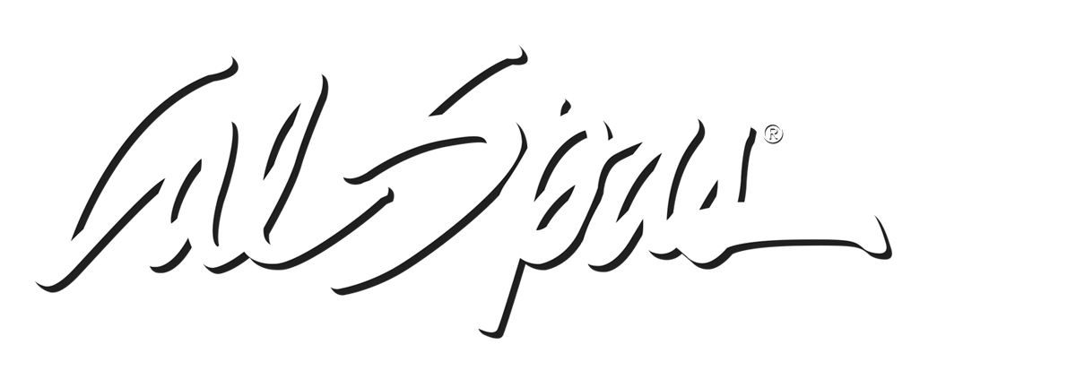 Calspas White logo Carrabassett Valley